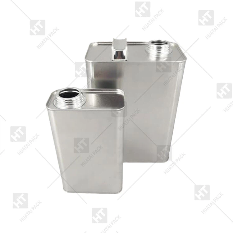 Dvigatel moyi uchun to'rtburchaklar konteyner